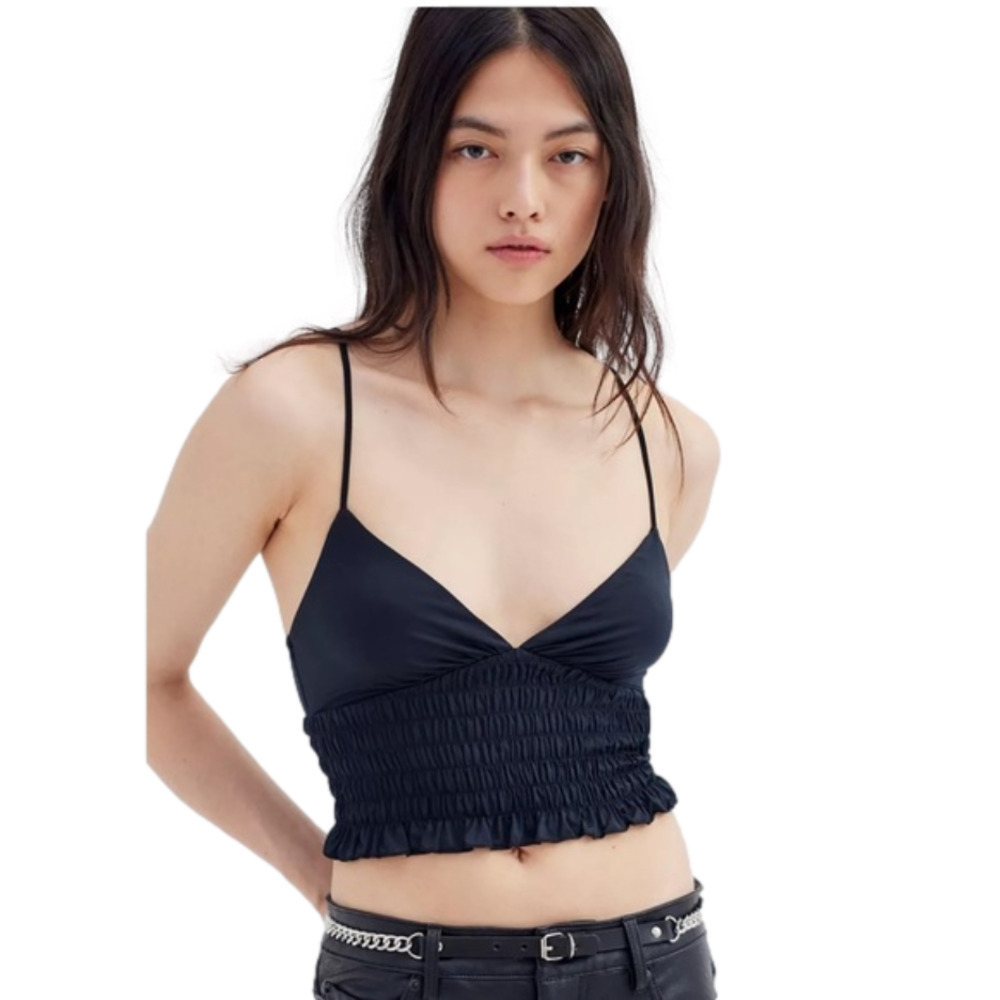 UO Be my baby smocked cami